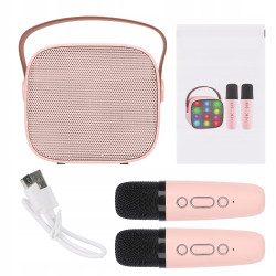 Wowstar Karaoke Zestaw Dla Dzieci Z Mikrofonami Bluetooth Głośnik
