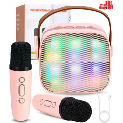 Wowstar Karaoke Zestaw Dla Dzieci Z Mikrofonami Bluetooth Głośnik