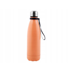 Livarno Home termos stalowy butelka termiczna 500 ml pomarańczowa