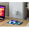 7 W 1 ADAPTER DO GNIAZDKA KOSTKA GNIAZDKOWA BEZ KABLA LISTWA ZASILAJĄCA