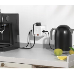 7 W 1 ADAPTER DO GNIAZDKA KOSTKA GNIAZDKOWA BEZ KABLA LISTWA ZASILAJĄCA