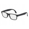 AURIOL Okulary do czytania składane z korekcją +3,0 DPI mini etui - CZARNE