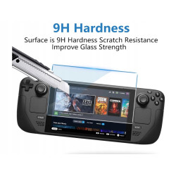 Szkło hartowane do konsoli Steam Deck 3szt. wysoka odporność na zarysowania