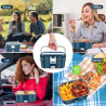 Przenośne Elektryczne Pudełko na Lunch z Wtyczką Europejską, Podgrzewacz