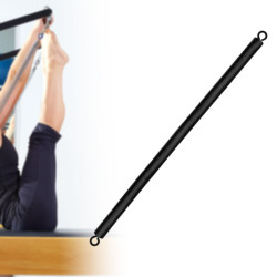 Drążek treningowy fitness metalowy – pilates, ćwiczenia siłowe, mobilny
