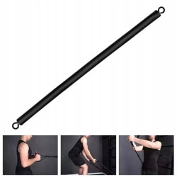 Drążek treningowy fitness metalowy – pilates, ćwiczenia siłowe, mobilny