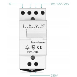 Transformator Navaris 230 V IP20 16 A