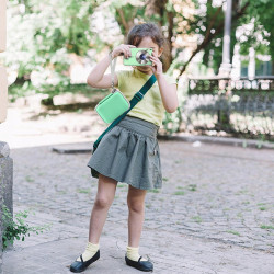Torba fotograficzna Leayjeen Etui Pokrowiec na Aparaty Cyfrowe zielony