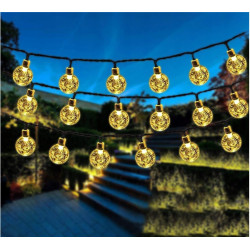 Girlanda świetlna SOLAR LIGHT WHITE WARM 5M 500 cm solarne biały
