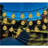 Girlanda świetlna SOLAR LIGHT WHITE WARM 5M 500 cm solarne biały