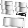 5 sztuk tabliczek na nazwisko na ubrania, aluminiowe tabliczki na nazwisko