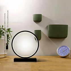LAMPA PIERŚCIEN LED 5V USB NOCNA ,BIURKO, SALON,SYPIALNIA