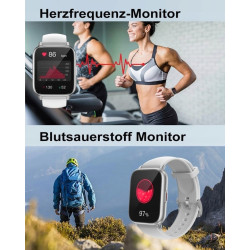 SMARTWATCH RUIMEN H1 SZARY