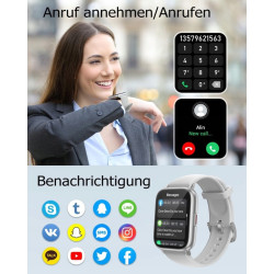 SMARTWATCH RUIMEN H1 SZARY