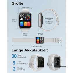 SMARTWATCH RUIMEN H1 SZARY