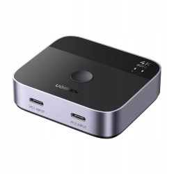 Przełącznik / switch 2x USB-C do HDMI Ugreen AW502 2w1, 4K 60Hz