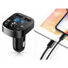 Transmiter BLUETOOTH 5.0 2 USB Ładowarka Głośnomówiący MITSUBISHI SAAB OPEL