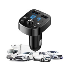 Transmiter BLUETOOTH 5.0 2 USB Ładowarka Głośnomówiący MITSUBISHI SAAB OPEL