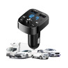 Transmiter BLUETOOTH 5.0 2 USB Ładowarka Głośnomówiący MITSUBISHI SAAB OPEL