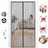 MOSKITIERA MAGNETYCZNA DO DRZWI NA BALKON PREMIUM SOLIDNA KURTYNA 90x200