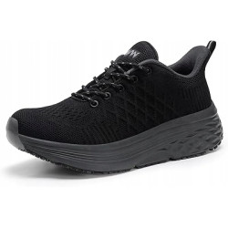 BUTY ROBOCZE PÓŁBUTY SPORTOWE MĘSKIE DAMSKIE LEKKIE TRAMPKI CZARNE R.36,5