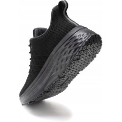BUTY ROBOCZE PÓŁBUTY SPORTOWE MĘSKIE DAMSKIE LEKKIE TRAMPKI CZARNE R.36,5