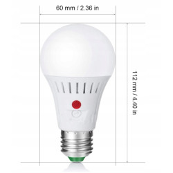Elrigs żarówka 7W 3000K E27 2 szt