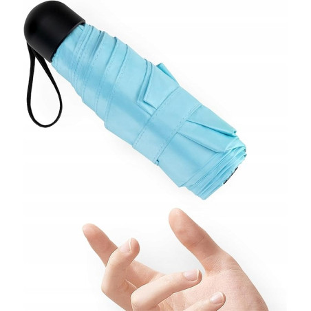 CHAKIPEE Kompaktowy Parasol Niebieski 102 cm