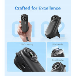 DiveBlues TurboBear Tiny Bear wentylator PRZENOŚNY 4000mAh USB 5 prędkości