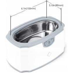 MYJKA ULTRADŹWIĘKOWA DO CZYSZCZENIA BIŻUTERII 45000 HZ 420 ML D-2000