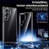 Plecki UniqueMe do Samsung Galaxy S24 Ultra bezbarwne + szkło hartowane