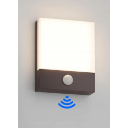 Kinkiet ogrodowy Klighten szary zintegrowane źródło LED 24 W