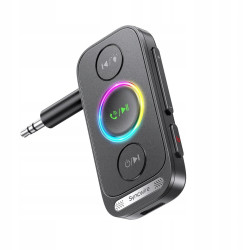 SYNCWIRE Auto FM 50 odbiornik AUX samochodowy Bluetooth FM RGB Hi-Fi Stereo