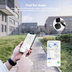 VOCOlinc 4x LOKALIZATOR PRZEDMIOTÓW PORTFELA KLUCZY SMART AIR TRACKER TAG