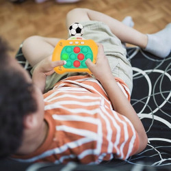 GRA ZRĘCZNOŚCIOWA POPIT ANTYSTRESOWA PIŁKA PODŚWIETLANA POP IT