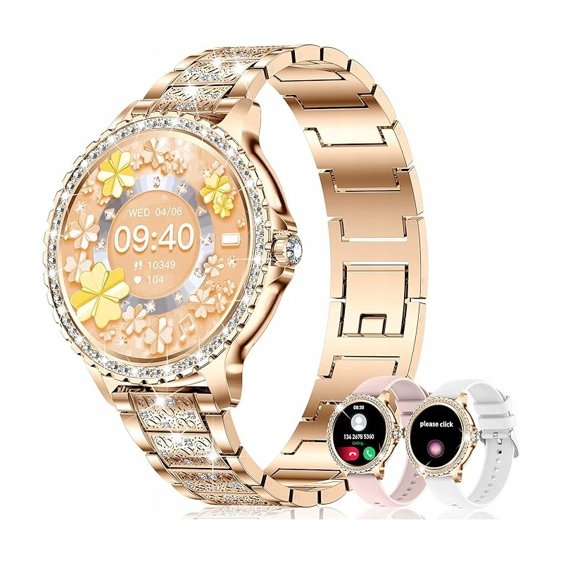 Smartwatch fitonyo Smart Watch złoty