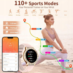 Smartwatch fitonyo Smart Watch złoty