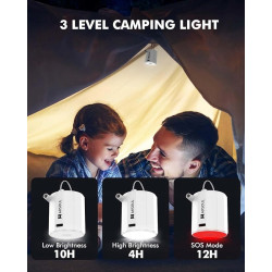 AKSOUL Przenośna Elektryczna Pompa Powietrza 1600mAh z 5 końcówkami
