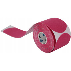 TAŚMA KINEZJOLOGICZNA ELASTYCZNA GSPCARE 5X25 CM 20 PASKÓW RÓŻOWA