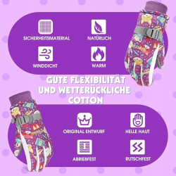 WESTGIRL Dziecięce rękawiczki zimowe Rozmiar S