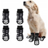 SKARPETKI DLA PSA Z RZEPEM OCHRONNE ROZM. S CZARNE