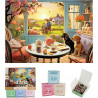 Puzzle 1000 elementów dla dorosłych Kalendarz adwentowy 70x50cm Dwa psy