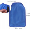 Pokrowiec chłodzący na butelkę wina niebieski 15x23 cm etui cooler torba