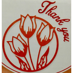 MATRYCA DO WYCINANIA DECOTIME THANK YOU