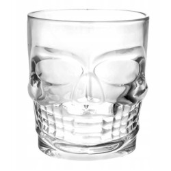 Kieliszki do likieru, do wódki Relaxdays Czaszka przezroczysty 60ml 6 szt.