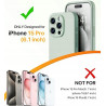 Plecki GOODVISH do Apple iPhone 15 Pro jasnozielony + 2 szkła hartowane