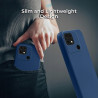 Moozy Silikonowe etui do Xiaomi Redmi 10C – lekkie silikonowe etui