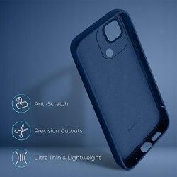 Moozy Silikonowe etui do Xiaomi Redmi 10C – lekkie silikonowe etui