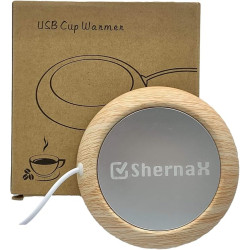 PODGRZEWACZ DO FILIŻANEK KUBKÓW USB SHERNAX ELEKTRYCZNY PRZENOŚNY PRO