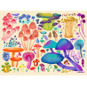 Puzzle 1000 elementów TAOZI & LIZHI WHIMSICAL MUSHROOM